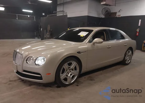 2015 Bentley Flying Spur V8 из США, поврежденный, VIN SCBET9ZAXFC042716